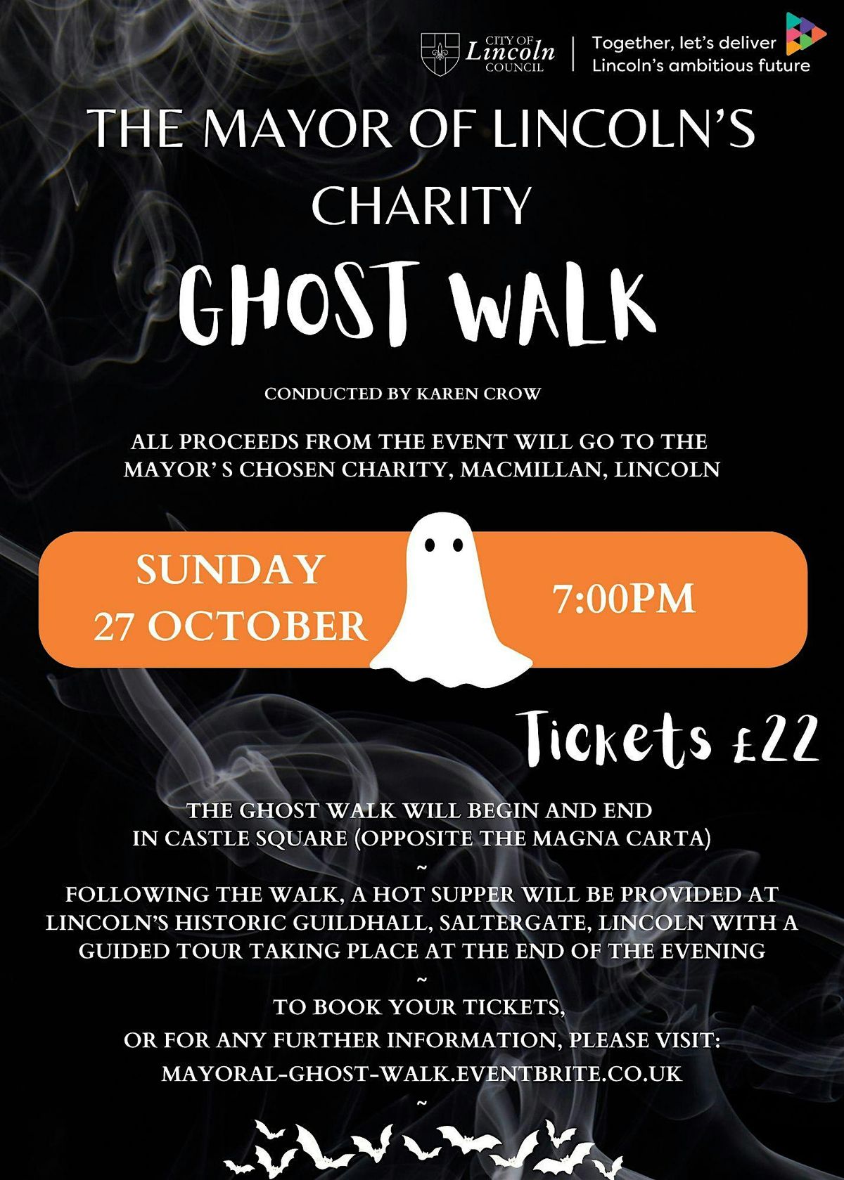 The Mayor of Lincoln's Charity Ghost Walk