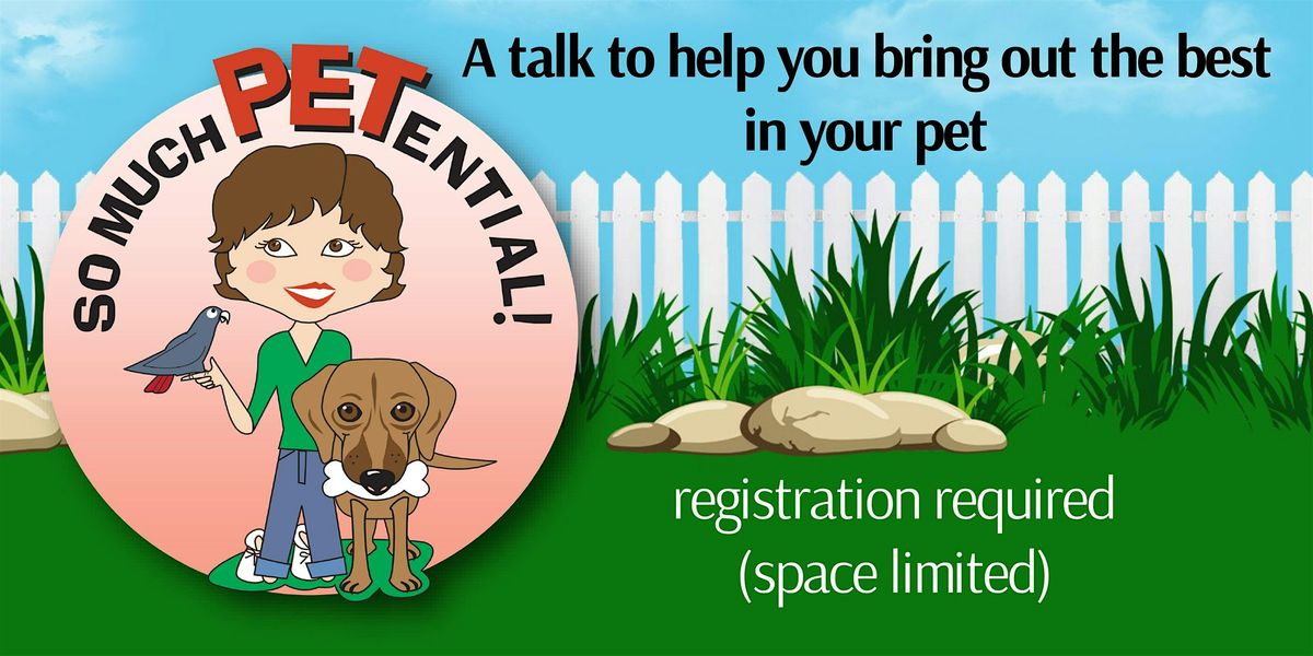 Oh Behave! - A Talk To Help Bring Out The Best In Your Dog