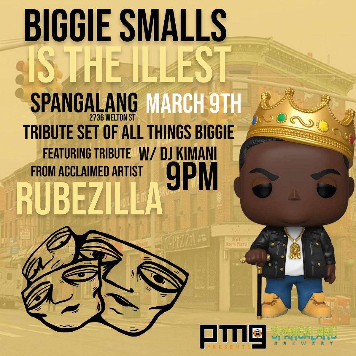 Biggie smalls is the illest :  Notorious big Art exhibit and tribute