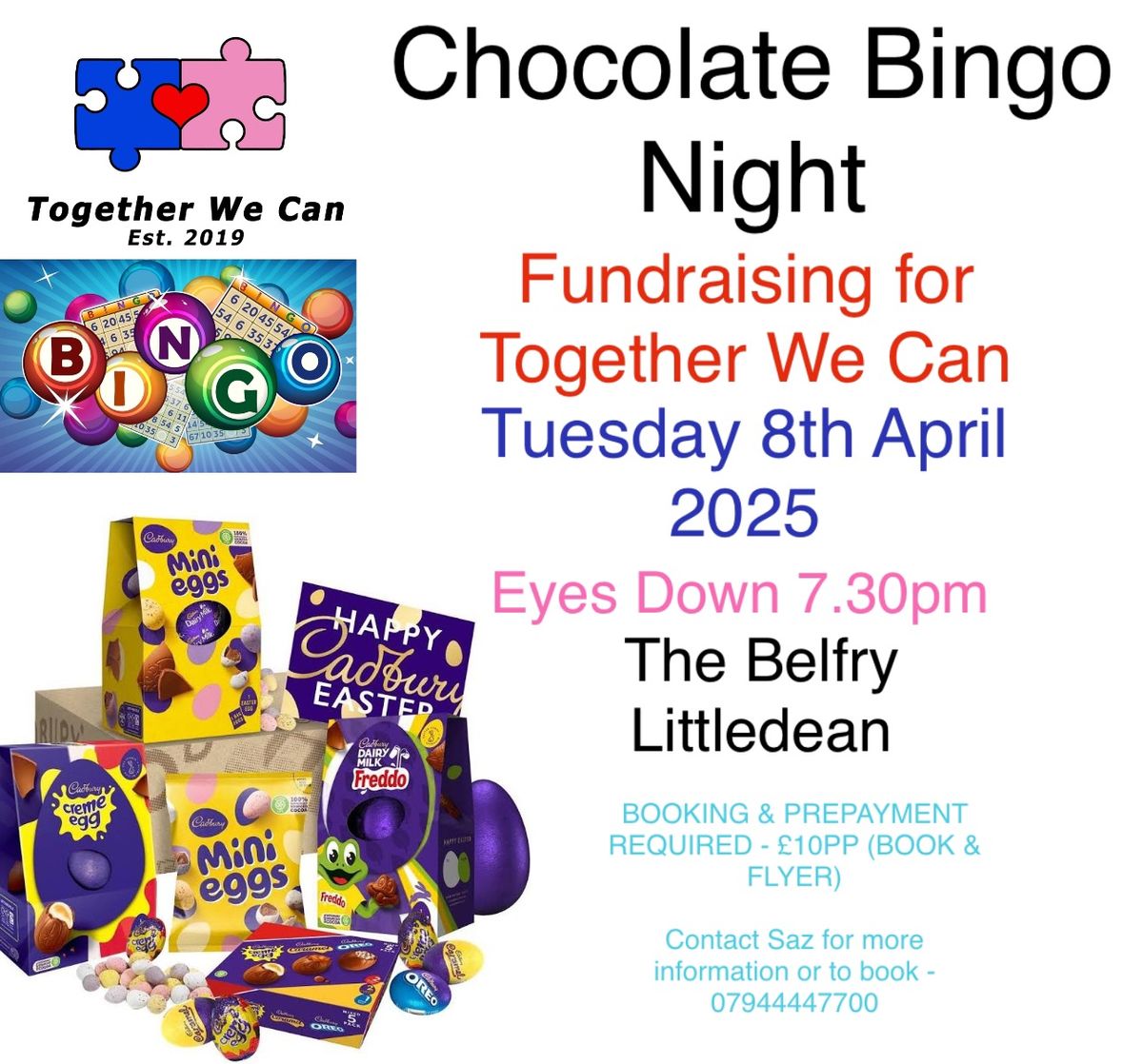 Chocolate Bingo Night