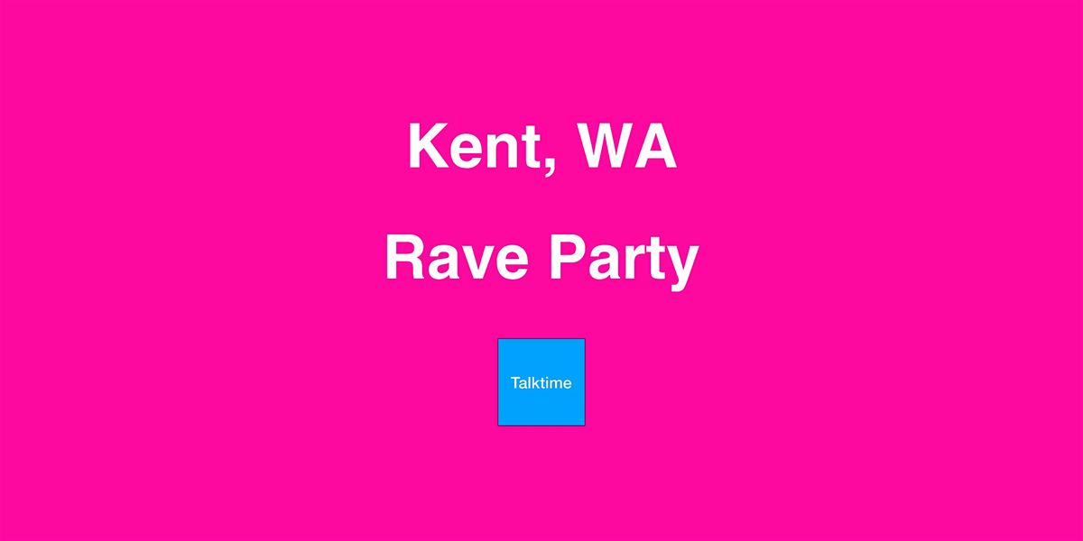 Rave Party - Kent