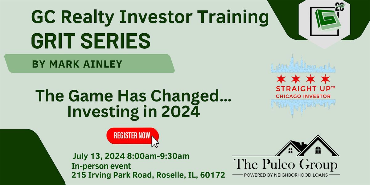 GC Realty Investor Training (GRIT) Series - 4th Event