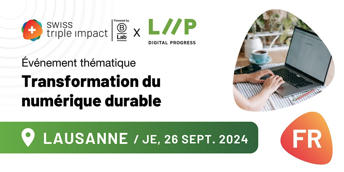 STI Thematic Event - Transformation num\u00e9rique durable - 26.09.2024 (FR)