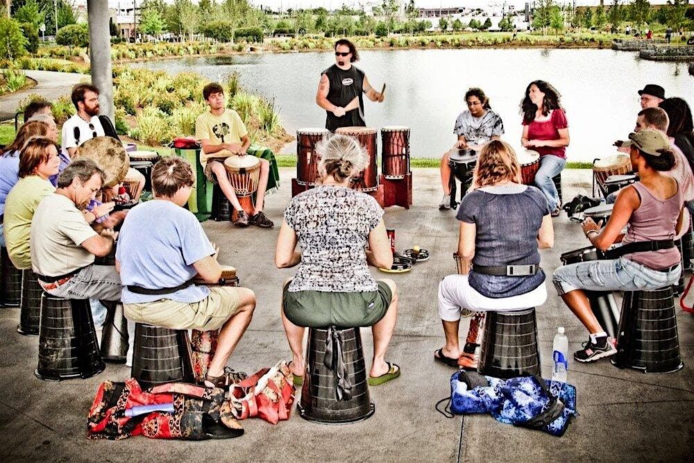 Therapeutic Drumming With John Scalici