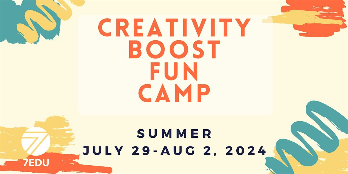 Creativity Boost Fun Summer Camp (July)