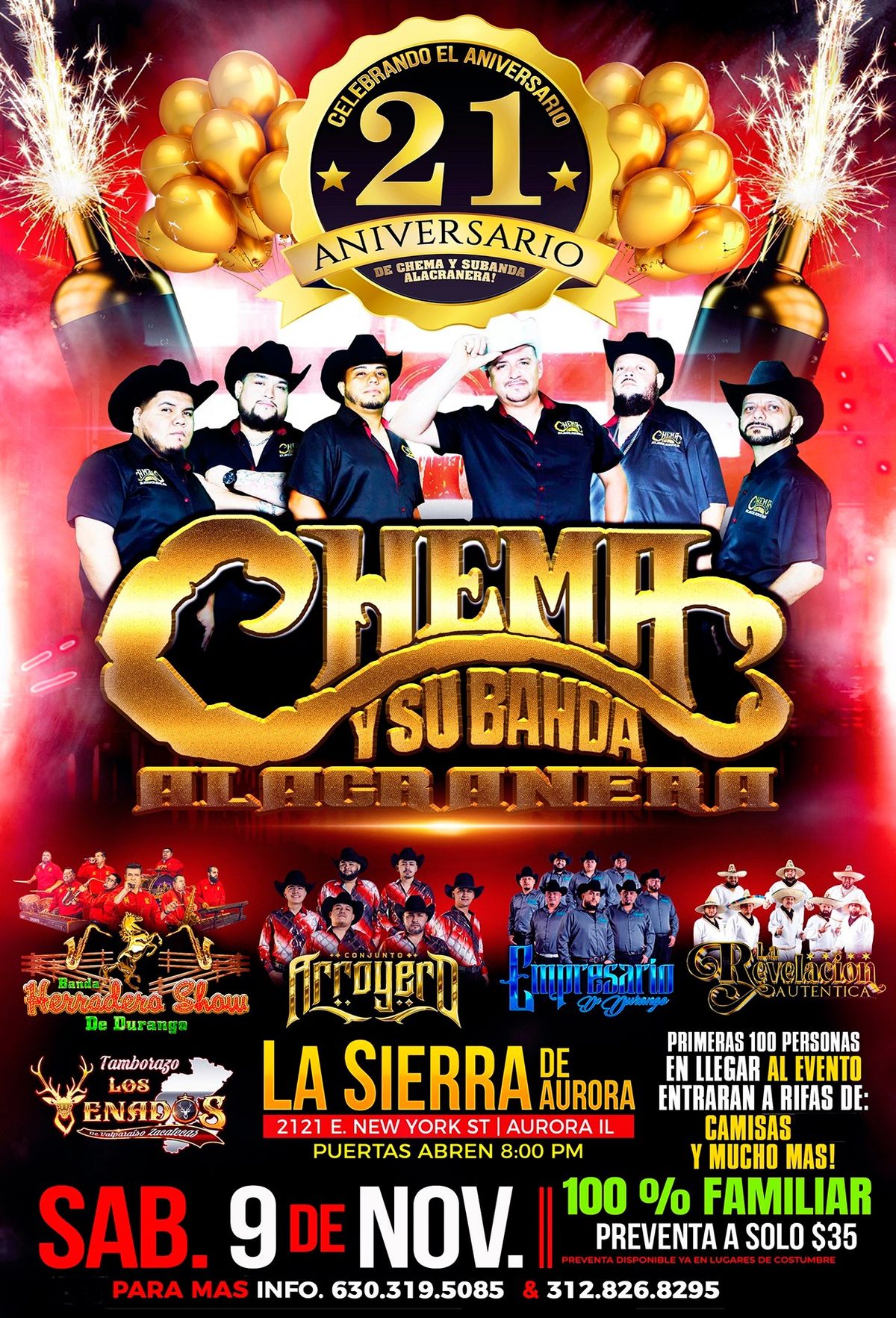 Chema Y Su Banda Alacranera 21st Anniversary