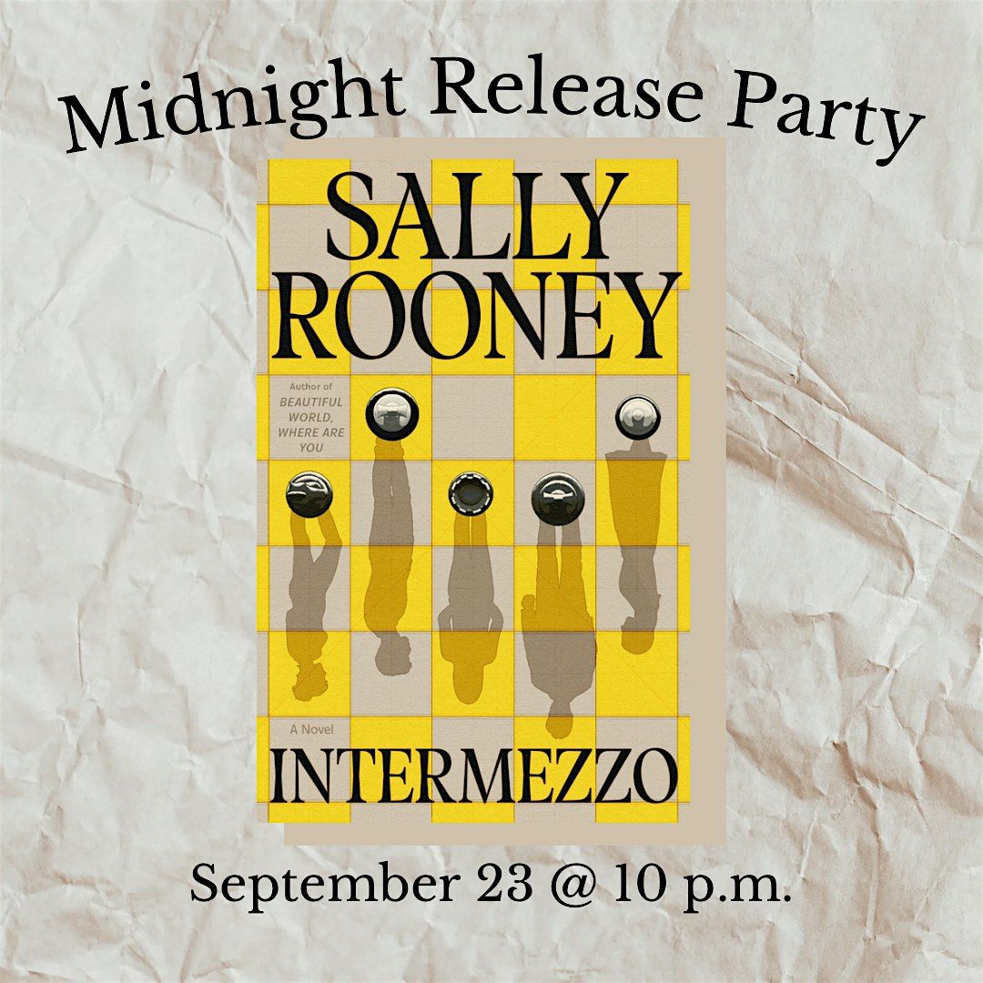 Sally Rooney - Intermezzo Midnight Release Party