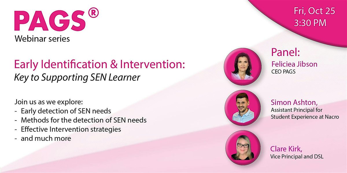 Early Identification and Intervention: Key to Supporting SEN Learner ...