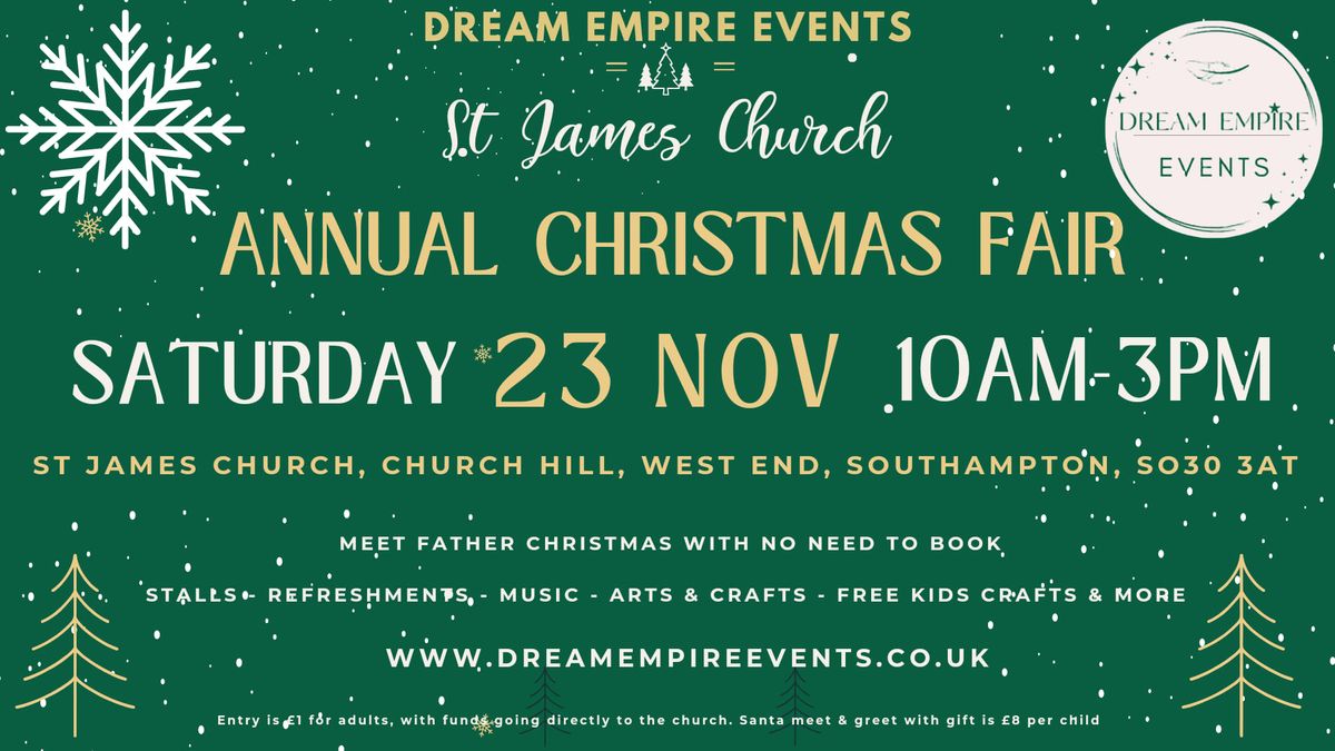 St James' Christmas Fair West End