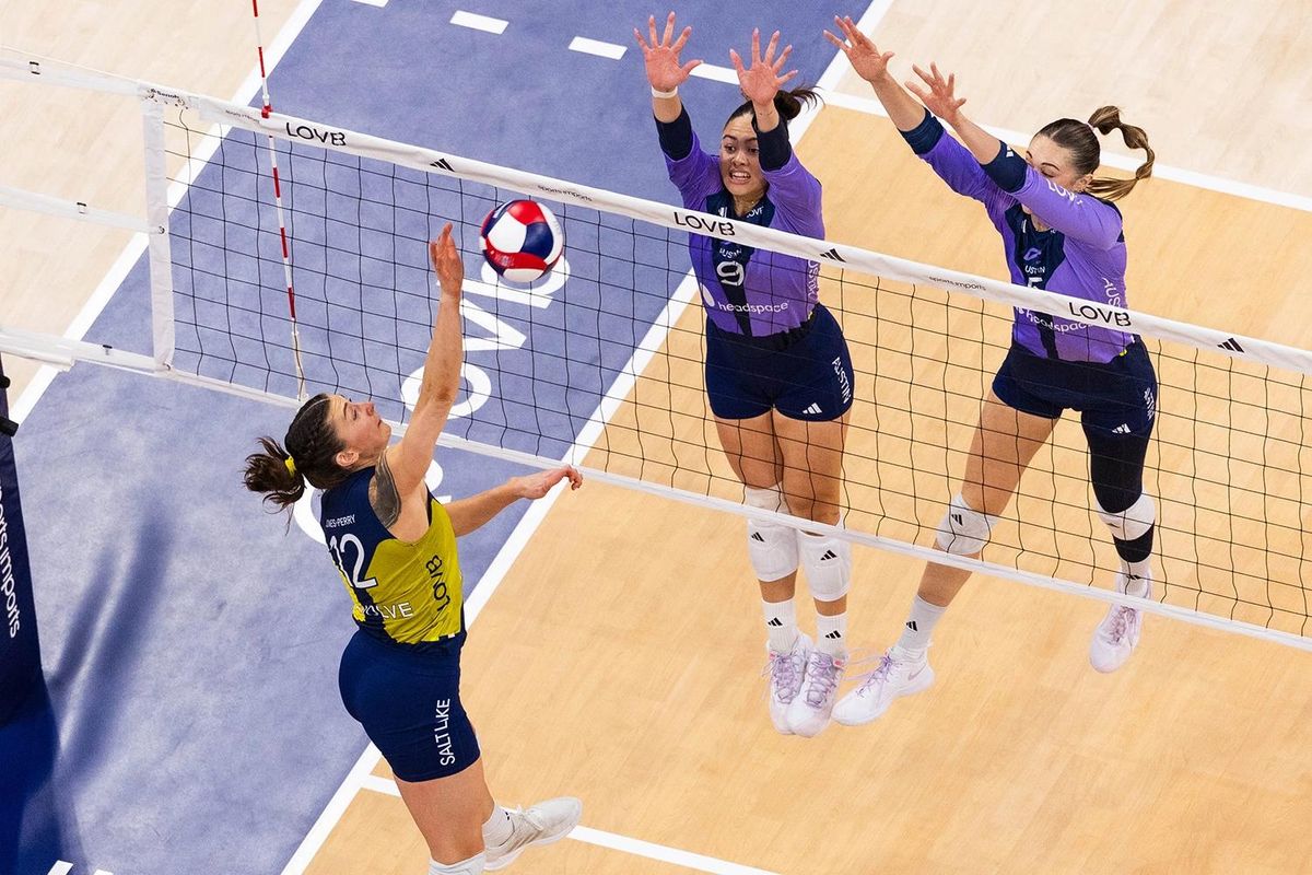 Parking LOVB Nebraska at LOVB Austin