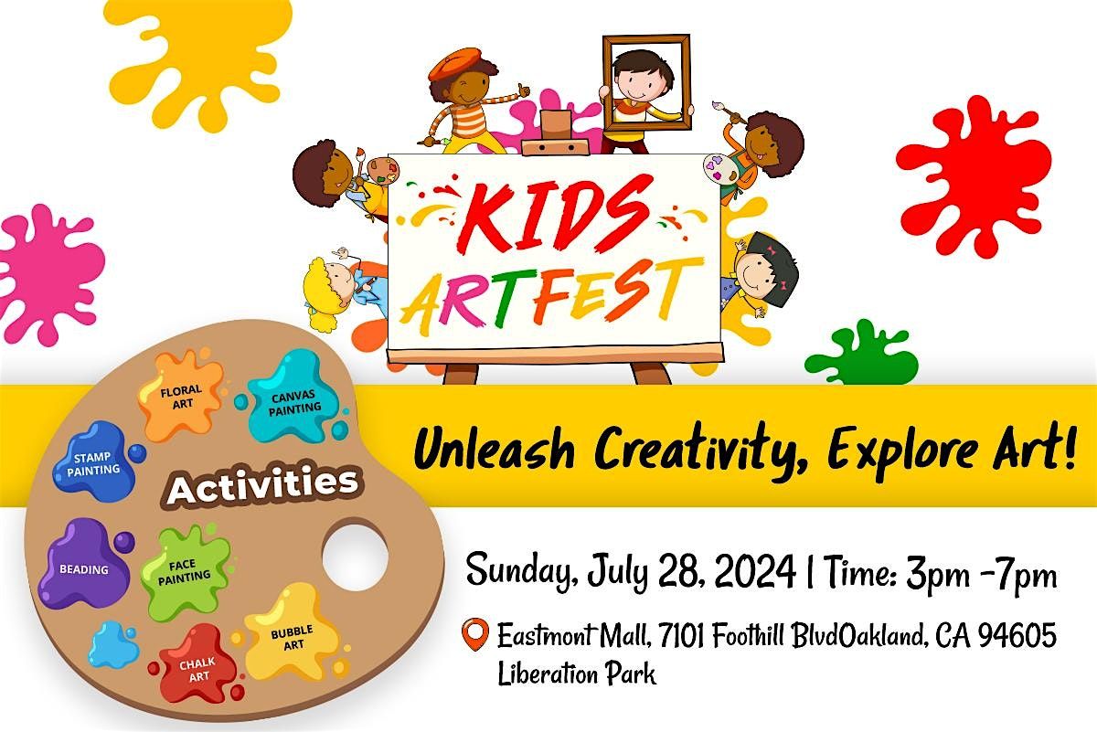 Kids Art Fest in Oakland -FREE