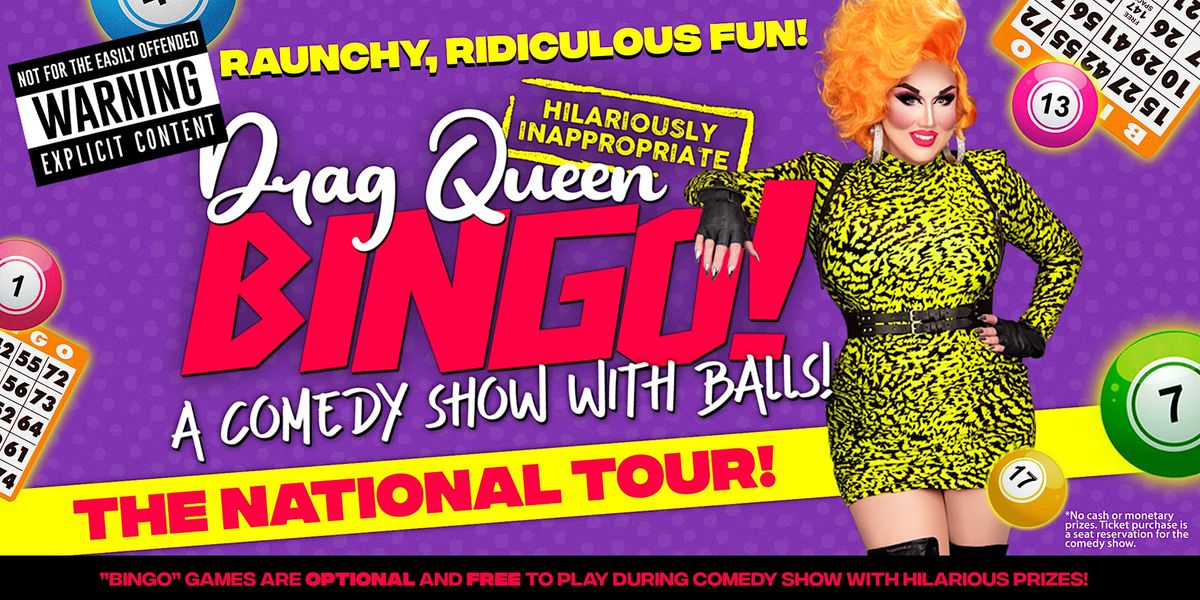 Drag Bingo @ Tin Roof Raleigh, NC (21+) \u2022 8\/27\/23