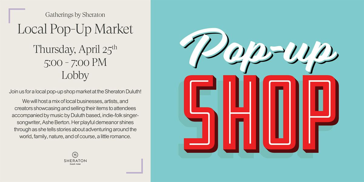 Local Pop-Up Market - Gatherings by Sheraton