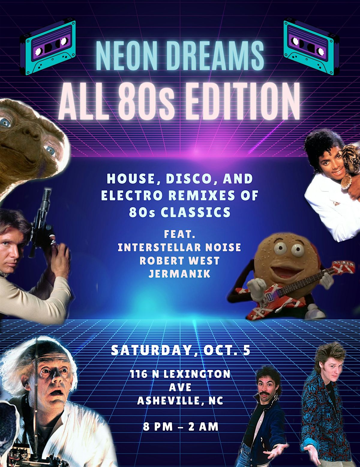 Neon Dreams: All 80s Edition