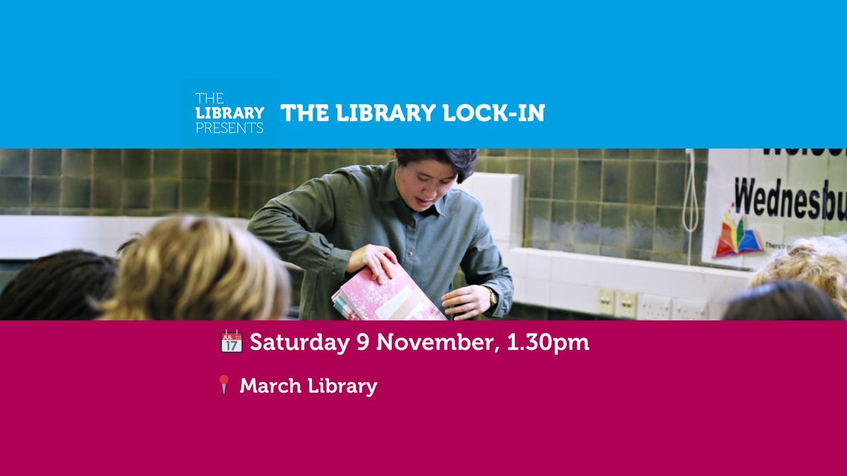 Murder Mystery Activity; The Library Lock-In 