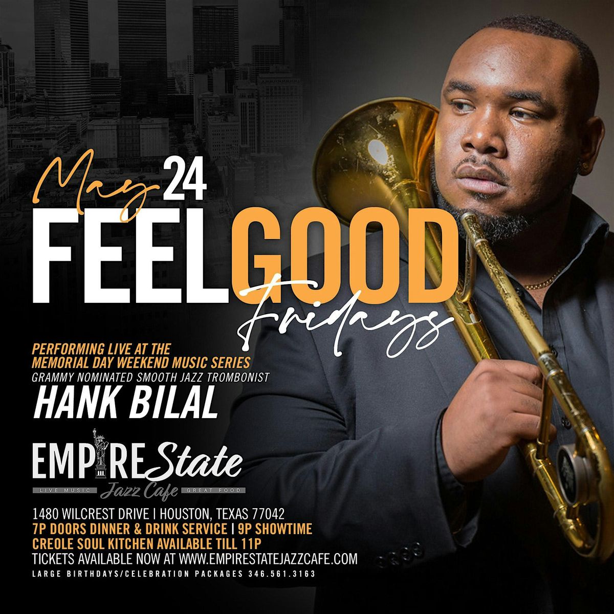 5\/24  - Feel Good Fridays with Hank Bilal