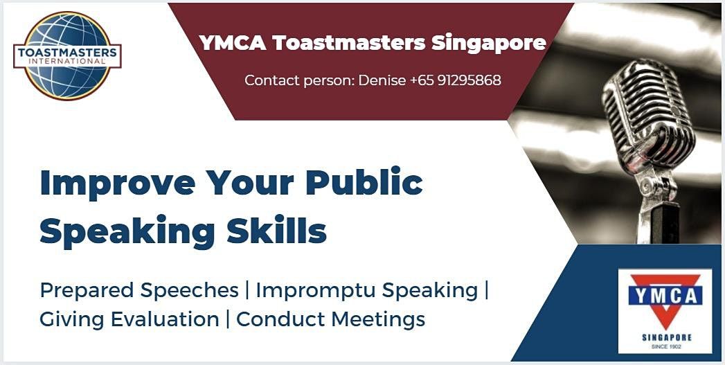 Improve your public speaking skills - HYBRID IN PERSON  & ONLINE EVENT