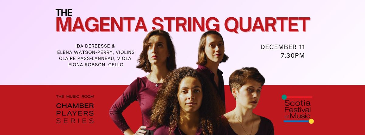 The Magenta String Quartet | The Music Room Chamber Players Series