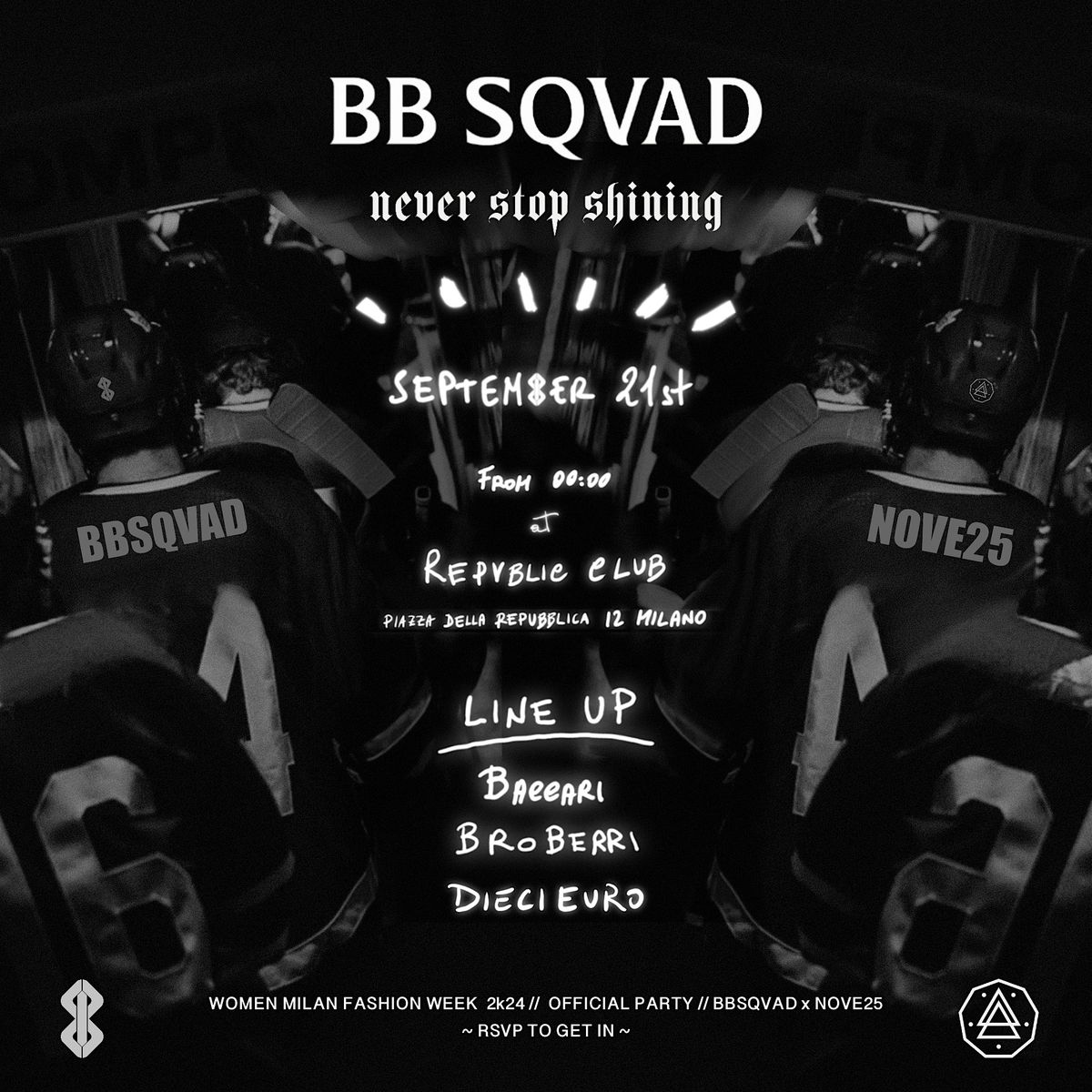 BB SQVAD - NEVER STOP SHINING