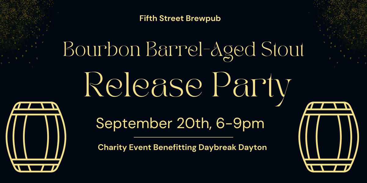 Charity Barrel-Aged Stout Release Party