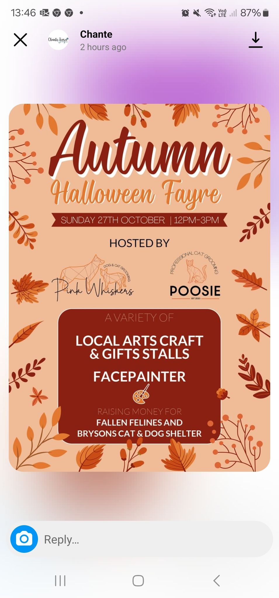 Charity Autum Fayre 