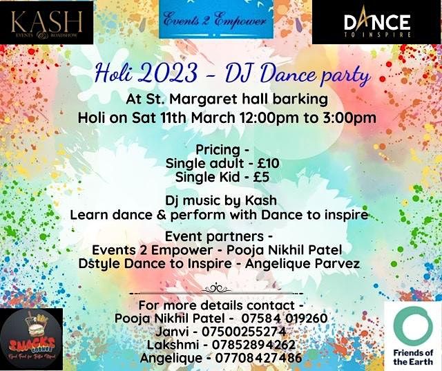 holi festival east london