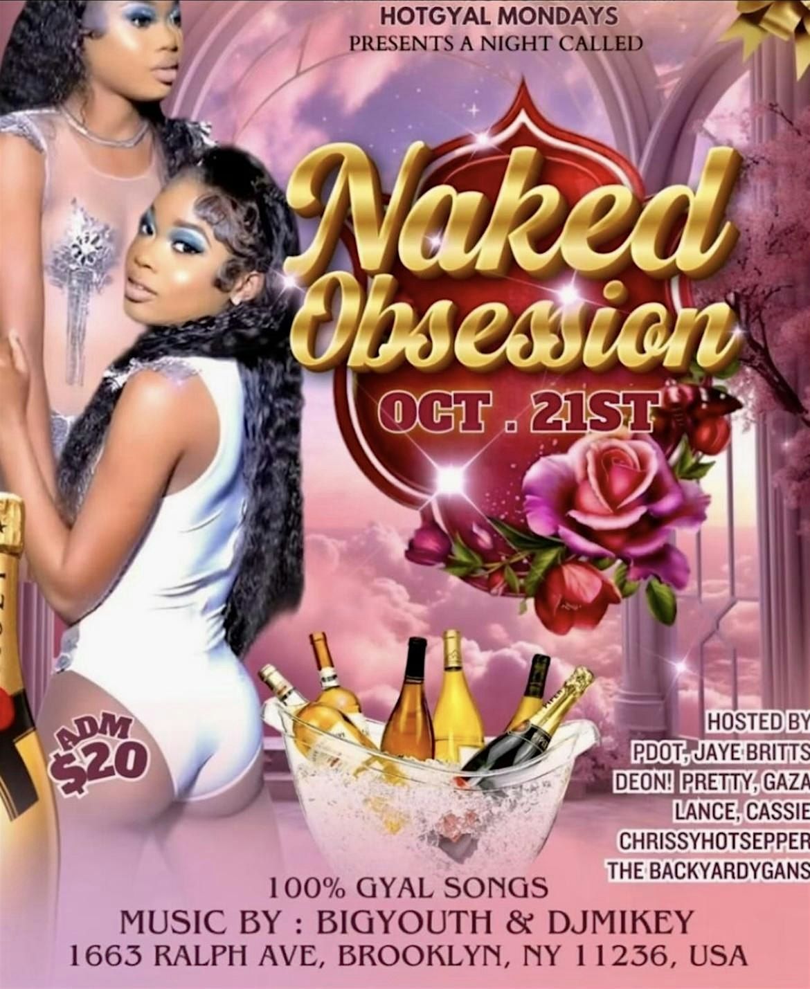 Hot Gyal Mondays Naked Obsession