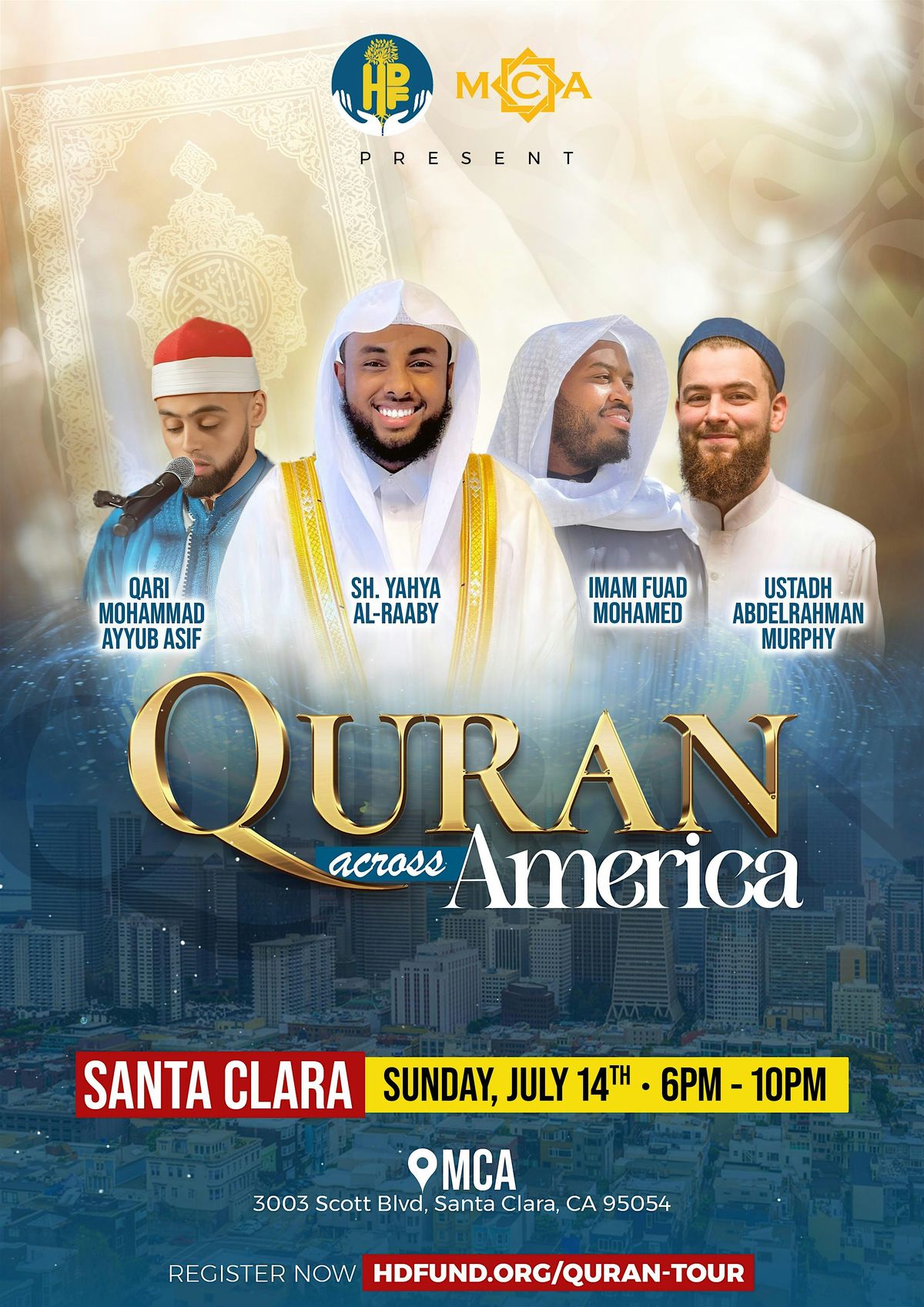 Quran Tour | Bay Area | HDF x Sh. Yahya Al-Raaby