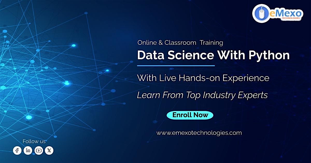 Master Data Science with eMexo Technologies\u2019 Expert Certification Course