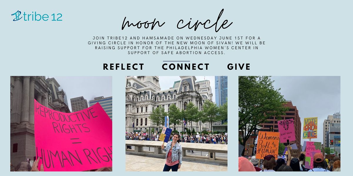 New Moon Circle Sivan: Giving Circle for Philadelphia Women's Center