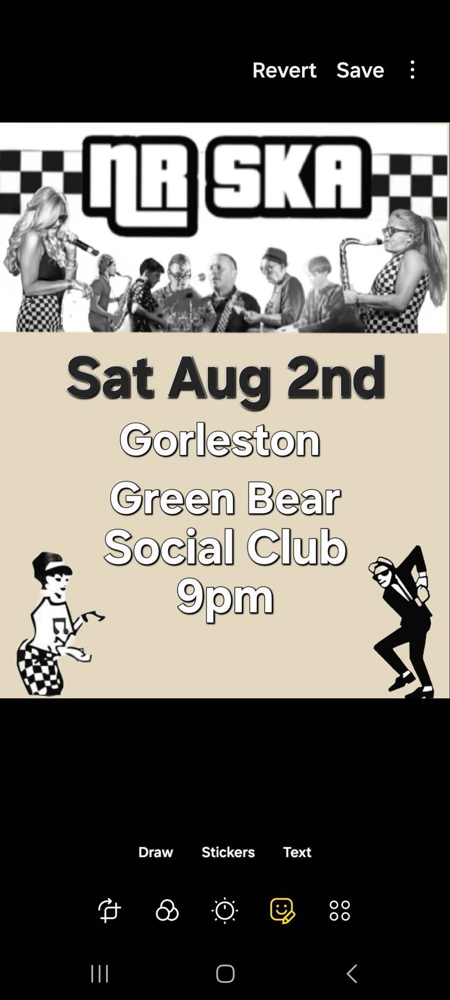 NR SKA at The Green Bear 