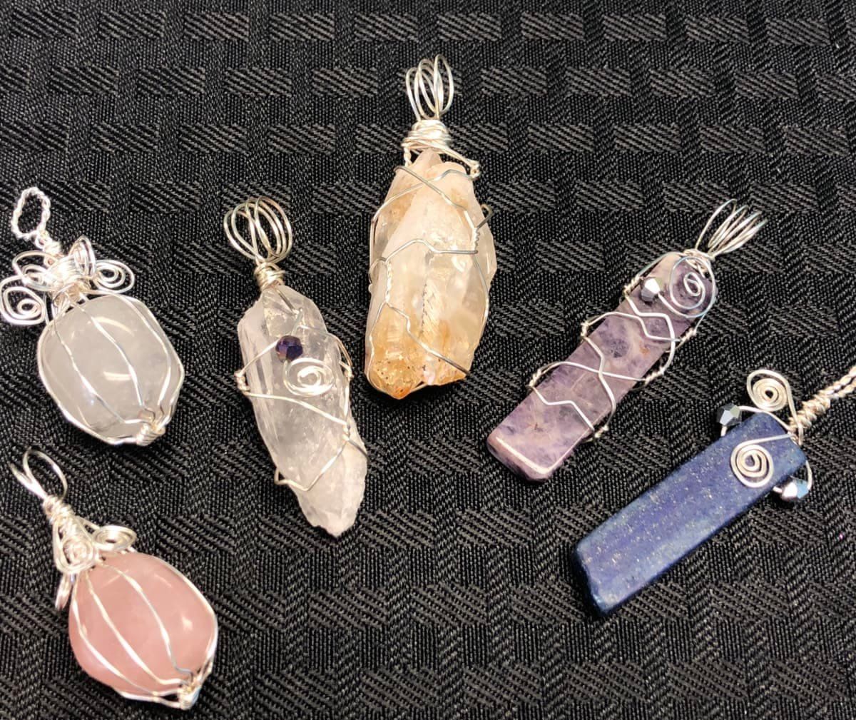 Wire Wrapping Crystals $35