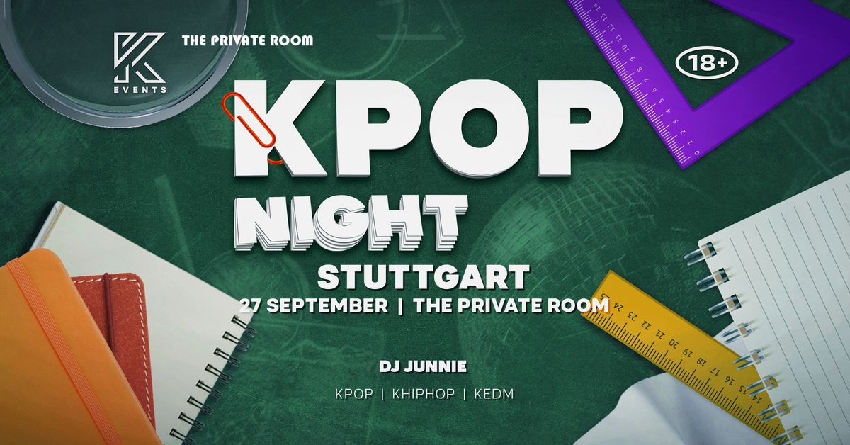 OfficialKEvents | STUTTGART: KPop & KHiphop Night - Back to School Edition!