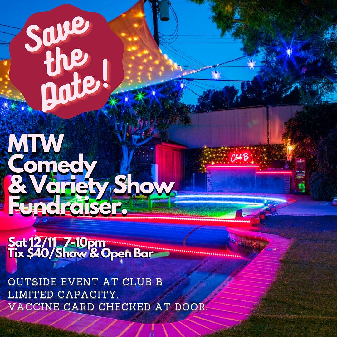 Move the World  Comedy & Variety Show Fundraiser