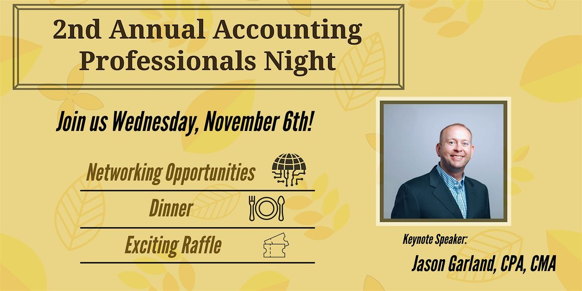 2nd Annual Accounting Professionals Night