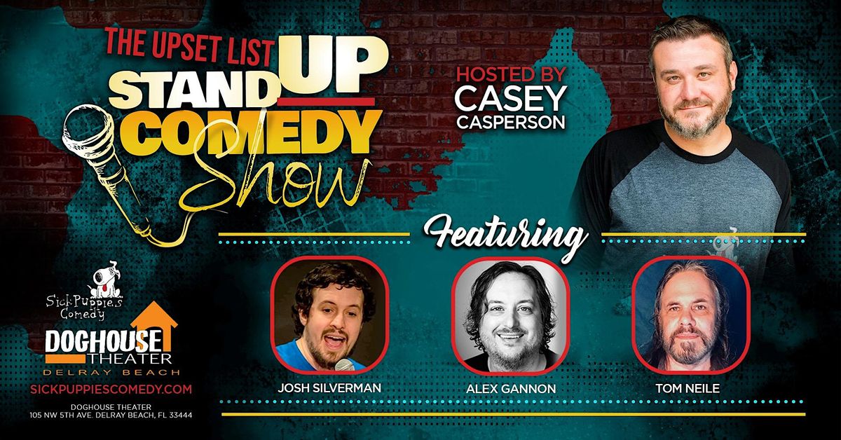 Stand Up Comedy Show at Doghouse Theater in Delray Beach