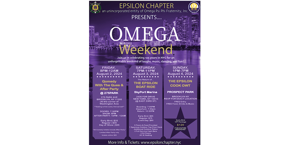 Epsilon's Omega Weekend