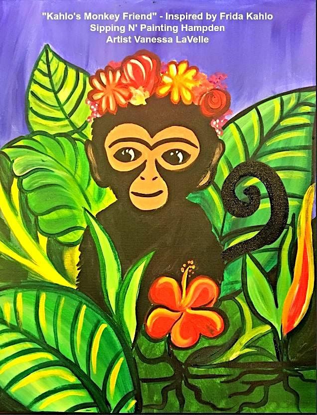 Kid's Camp Kahlo's Monkey Tues July 11th 9:30am-Noon $35