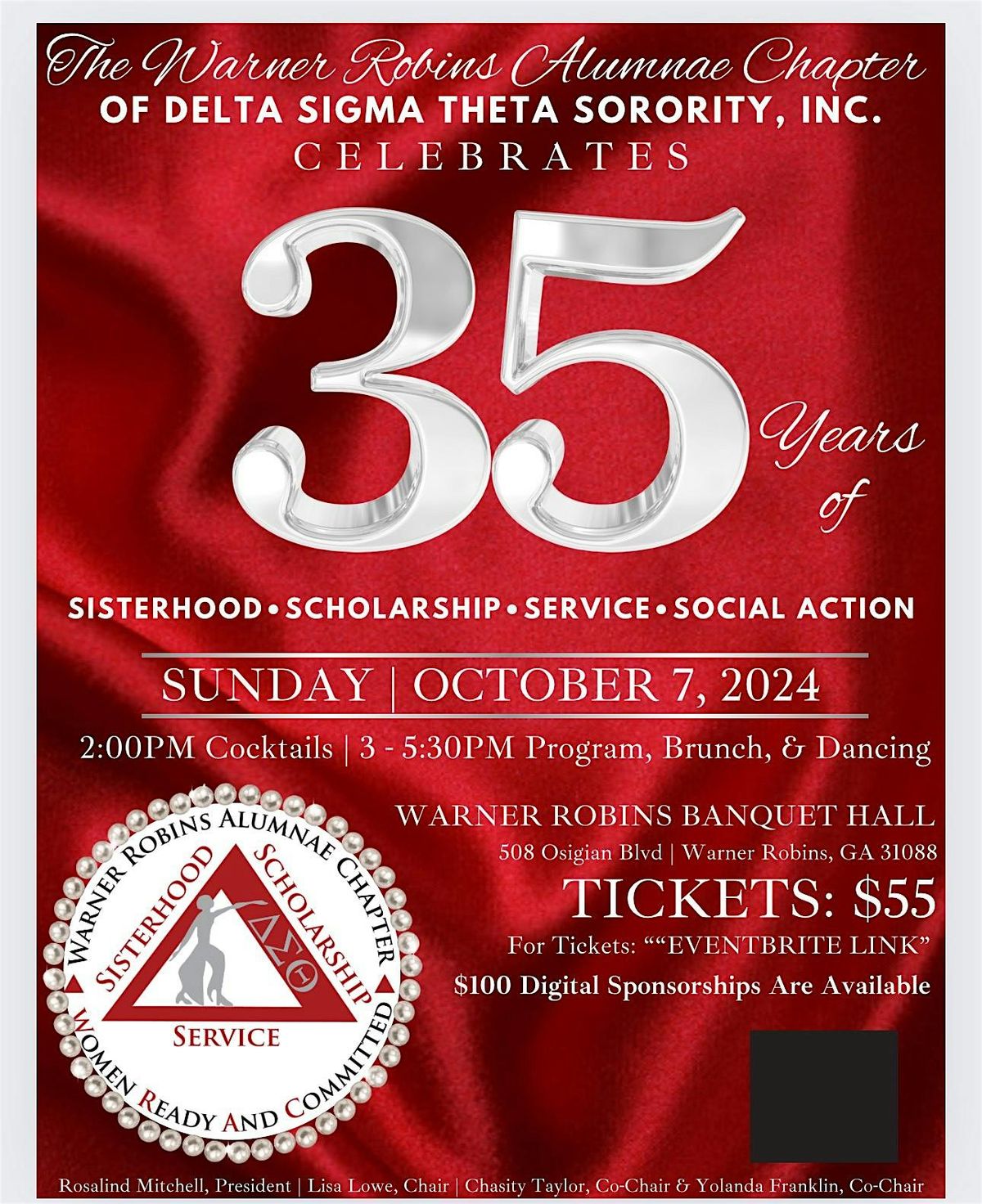 Warner Robins Alumnae Chapter 35th Anniversary