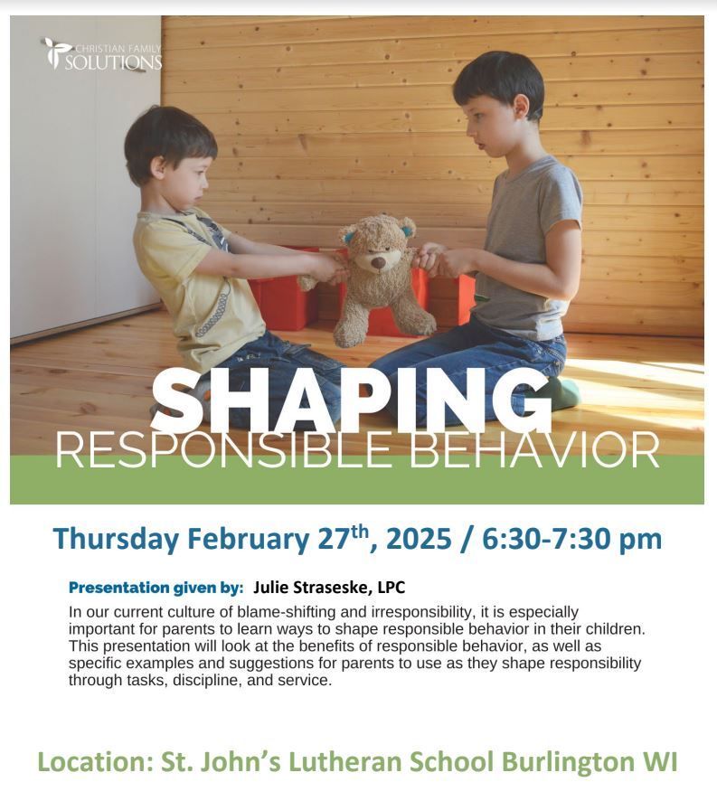 Shaping Responsible Behavior Presentation 