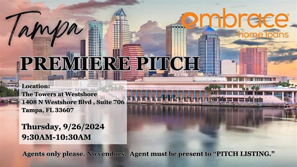 Tampa Premiere Pitch  - Realtors Pitching Real Estate Listings\/Buyer Needs