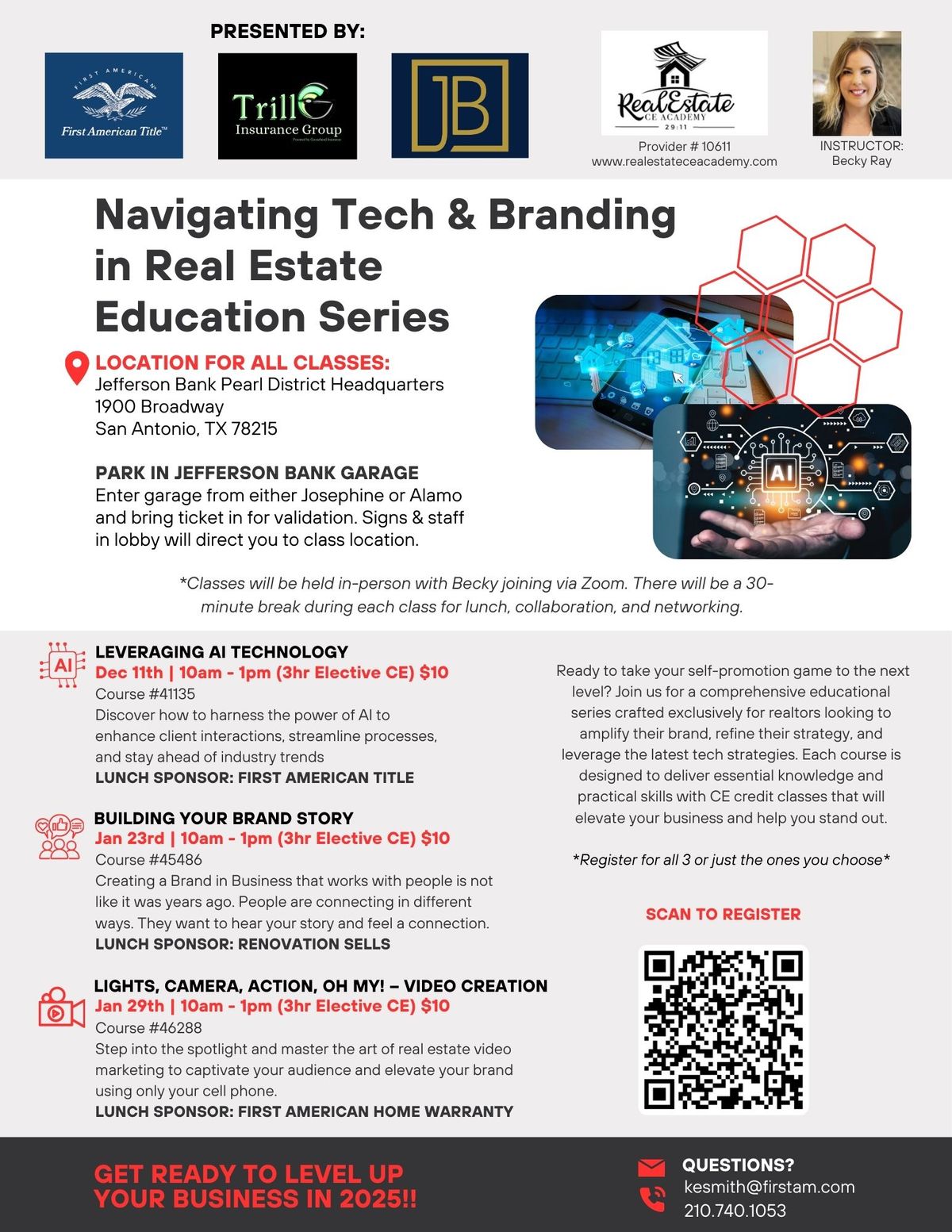 Navigating Tech & Branding in Real Estate Education Series