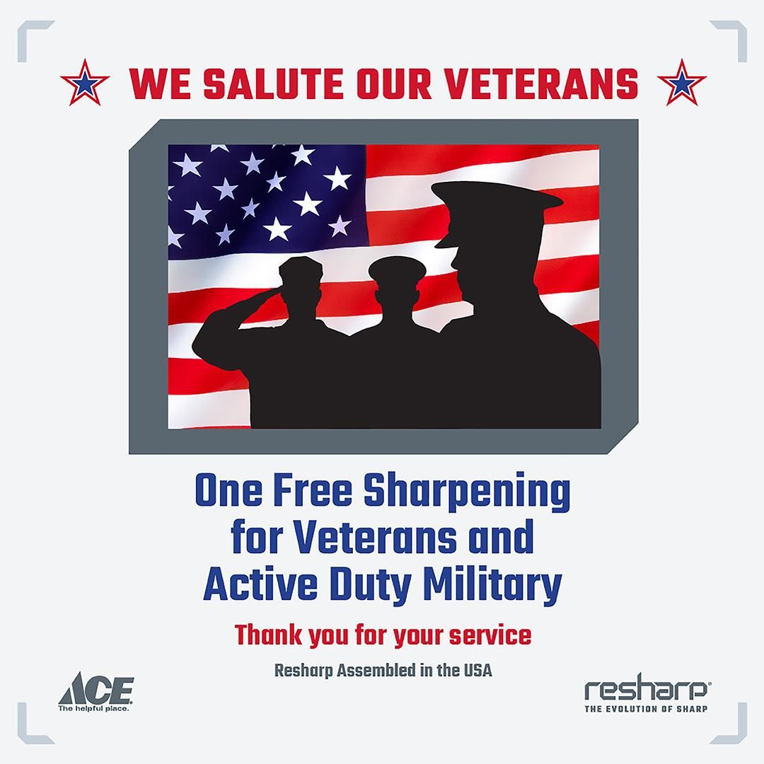 Resharp Veterans Day Thank You 