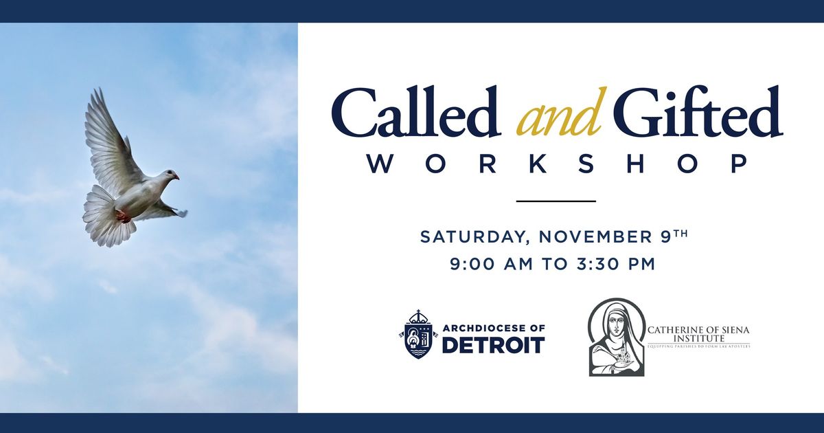 Called and Gifted Workshop