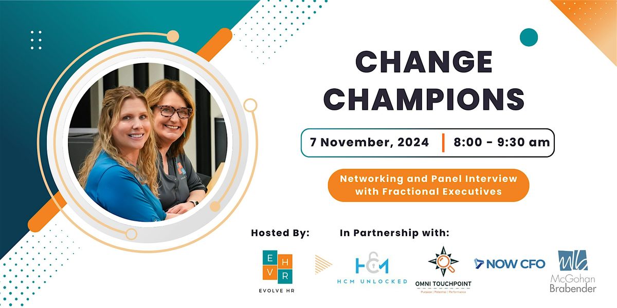 Change Champions: A Panel with Fractional Executives