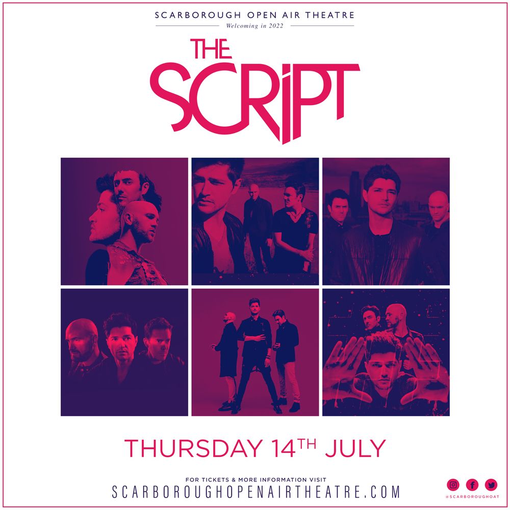 The Script Scarborough Tickets