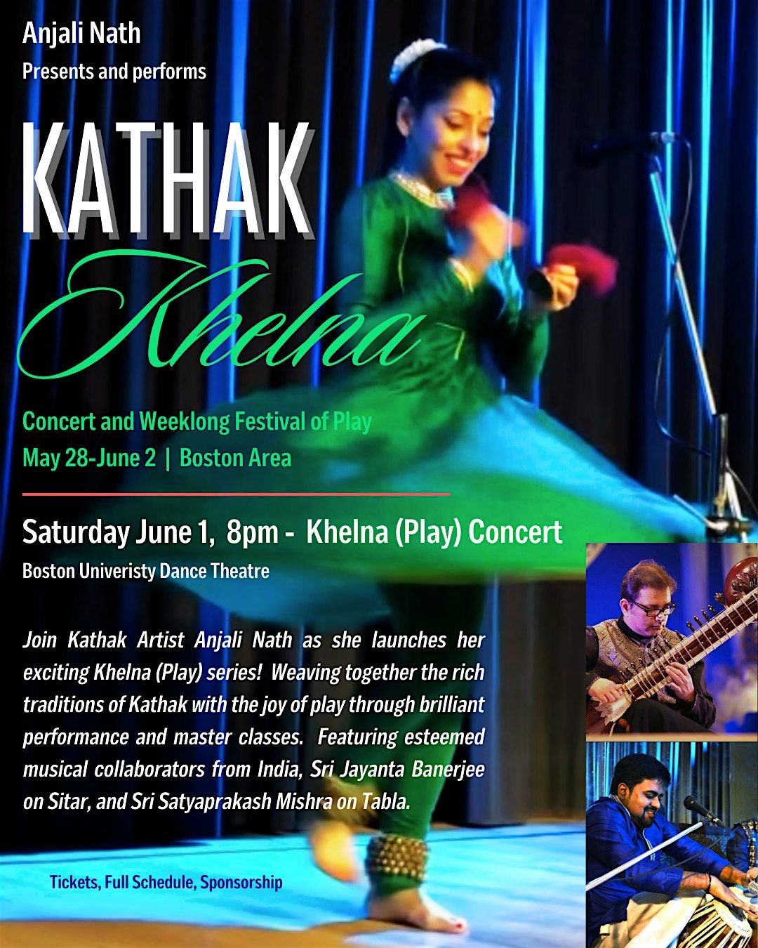 Khelna - Concert and Weeklong Festival of Play! - Indian Music and Dance