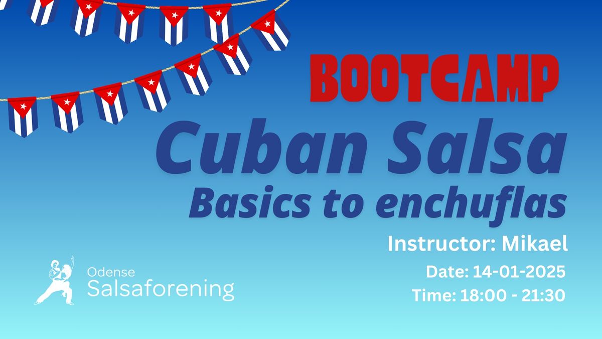 Bootcamp - Cuban Salsa - Basics to enchuflas