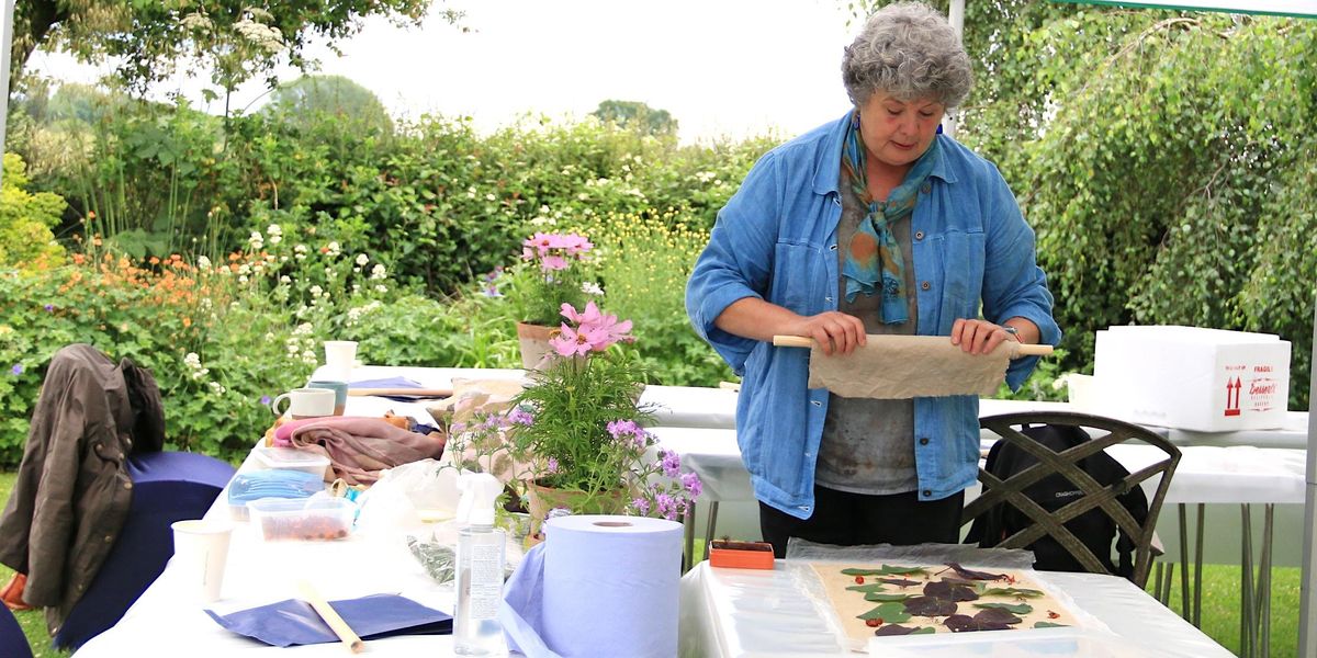 Botanical printing on silk with Pam and Fran Saturday 7th September 2024