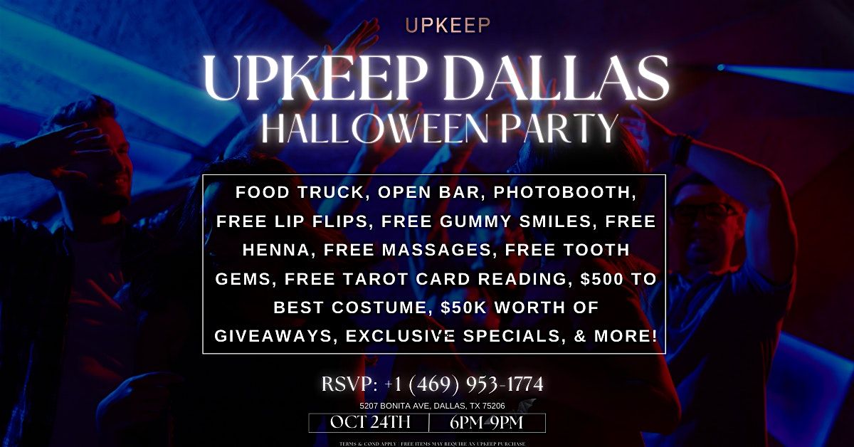 UPKEEP DALLAS HALLOWEEN PARTY